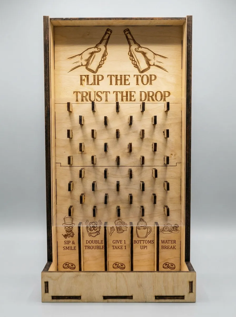 Custom Wood Prize Drop Board