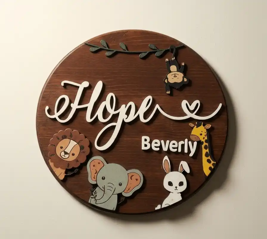Handcrafted wood sign studio in Denver