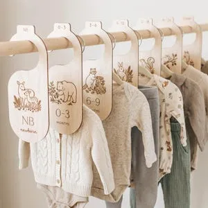 Safari Nursery Closet Dividers