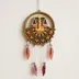 Layered wood zodiac wall art on a plain studio background showing wood layers and finish